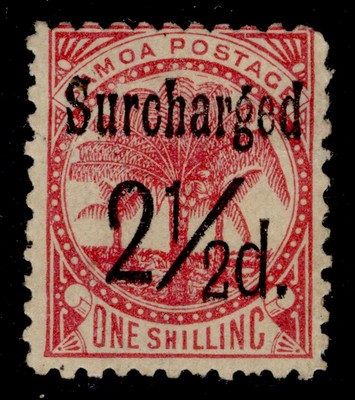 samoa-qv-sg86-2d-on-1s-dull-rose-camine-toned-m-mint-cat-15