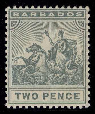 barbados-gv-sg166-2d-greyish-slate-lh-mint-cat-12