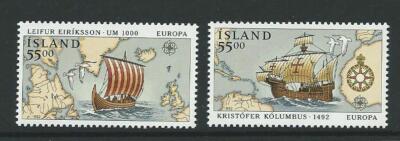 iceland-sg785-6-1992-europa-columbus-mnh