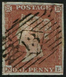 1d-pl-112-nl-vfu-crisply-struck-london-13-numeral-fine-four