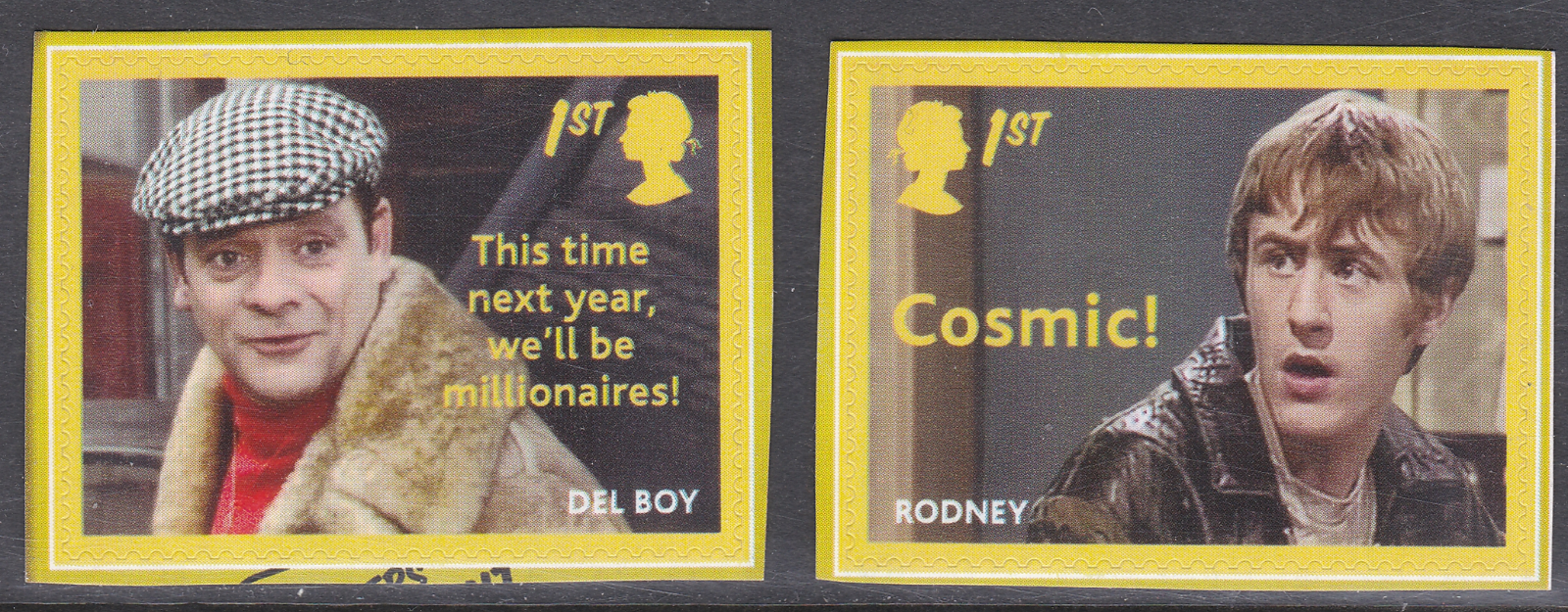 pm78-2021-fools-and-horses-1st-class-stamps-pair-from-booklet-u-m