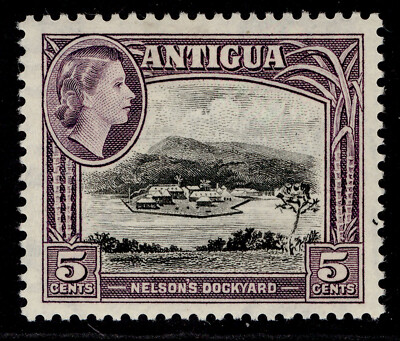 antigua-qeii-sg125-5c-black-slate-violet-m-mint