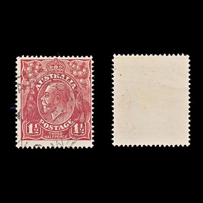 9617-australia-sg84-1d-scarlet-1924-sc-65-mi68-used-c12