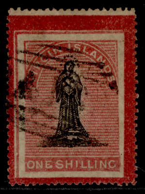 british-virgin-islands-qv-sg20-1s-black-rose-carm-fine-used-cat-900-cert