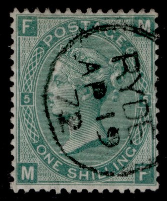 gb-qv-sg117-1s-green-plate-5-fine-used-cat-45-cds-mf