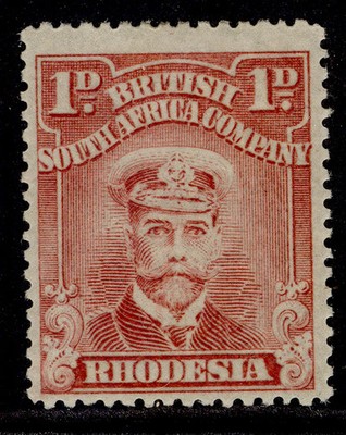rhodesia-gv-sg205-1d-brown-red-m-mint