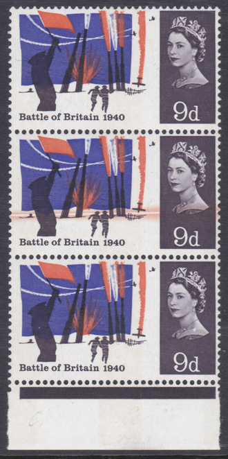 sg-677-var-1965-9d-battle-of-britain-horizontal-orange-ink-flaw-u-m