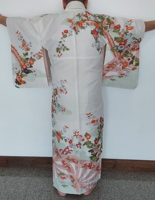 original-vintage-floral-lined-kimono-for-woman-top-quality-textured-cloth