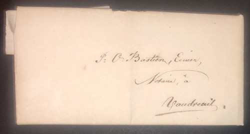 superb-1832-entire-soulanges-to-vaudreuil-quebec-sarcastic-letter-to-notary