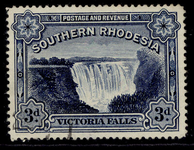southern-rhodesia-gv-sg35b-3d-deep-blue-fine-used