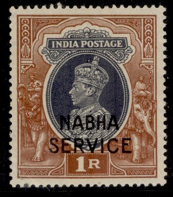 indian-states-nabha-gvi-sg-o66-1r-grey-red-brown-lh-mint-cat-15