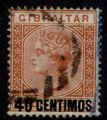 gibraltar-qv-sg19-40c-on-4d-orange-brown-used-cat-75