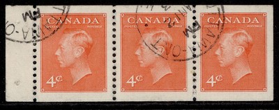 canada-gvi-sg423ca-4c-vermilion-booklet-pane-of-3-fine-used-cat-42