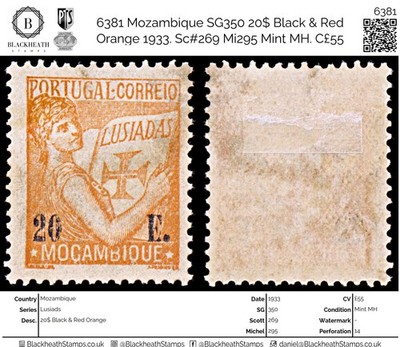 6381-mozambique-sg350-20-black-red-orange-1933-sc-269-mi295-mint-mh-c55