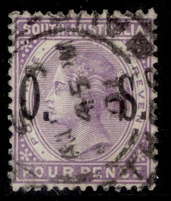 australia-south-australia-qv-sg-o84-4d-violet-fine-used