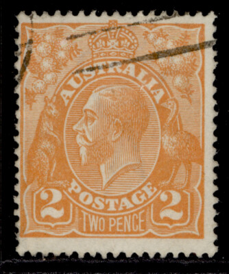 australia-gv-sg62a-2d-dull-orange-fine-used