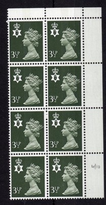 31-2p-centre-band-n-ireland-regional-unmounted-mint-block-variety-sg-xn25a