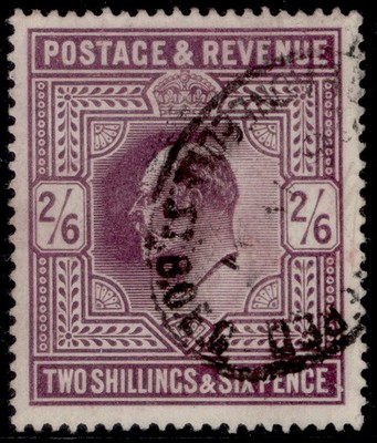 gb-edvii-sg262-spec-m49-3-2s-6d-slate-purple-c-fine-used-cat-190