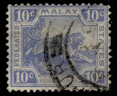 malaysia-federated-malay-gv-sg65-10c-bright-blue-used