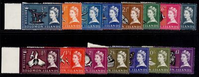 british-solomon-islands-qeii-sg112-126-1965-set-nh-mint-cat-55-marginals