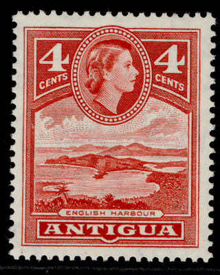 antigua-qeii-sg124-4c-scarlet-m-mint
