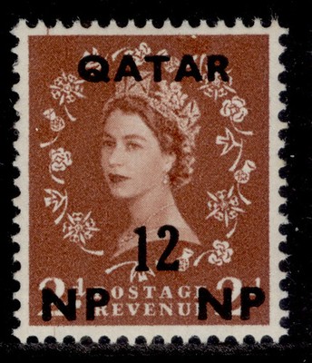 qatar-qeii-sg23-12np-on-2d-light-red-brown-lh-mint-cat-12