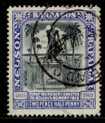 barbados-edvii-sg162a-2d-black-indigo-fine-used-cat-800
