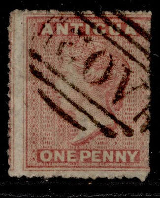 antigua-qv-sg6-1d-dull-rose-fine-used-cat-55