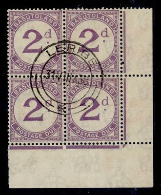 basutoland-gv-sg-d2-1933-52-2d-violet-corner-block-x4-vfu-cat-120