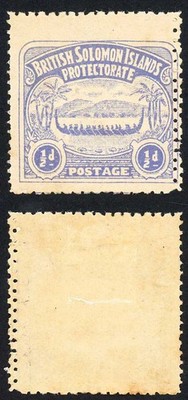 solomon-is-sg1-1-2d-ultramarine-large-canoe-extra-perfs-at-right-m-m
