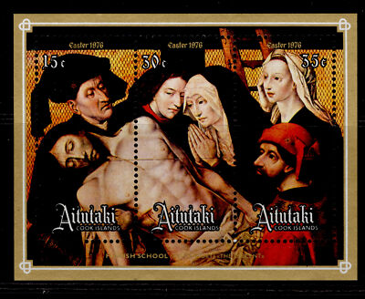 cook-islands-aitutaki-qeii-sg-ms179-1976-easter-mini-sheet-nh-mint