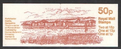 fb38-50p-portchester-castle-3rd-roman-britain-folded-booklet-cyl-b21b4b30