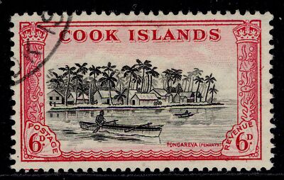 cook-islands-gvi-sg155-6d-black-carmine-fine-used