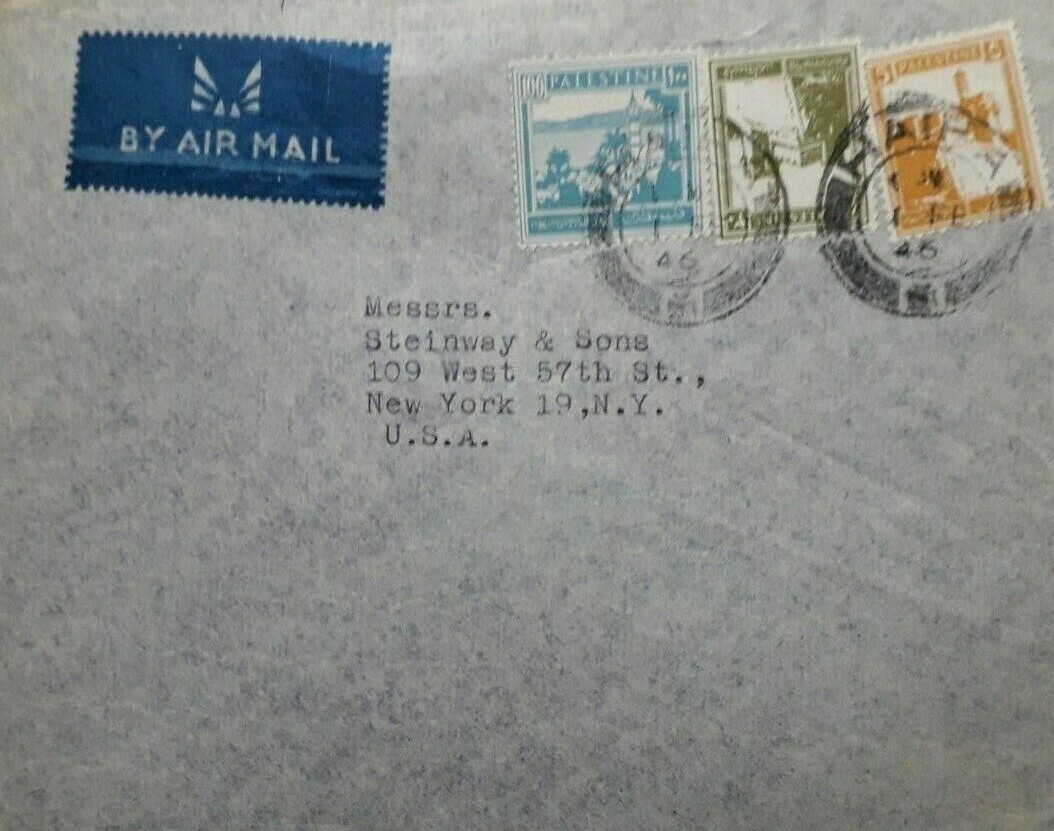 palestine-cover-01-02-1946-commercial-airmail-cover-haifia-to-usa-125-mils-rate