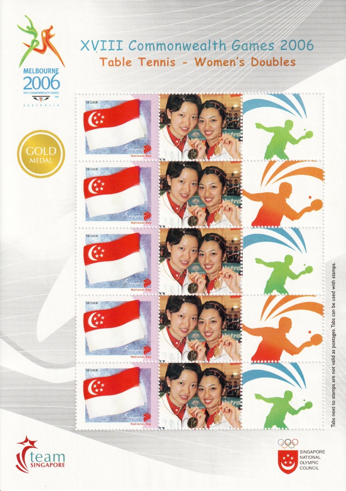 2006-singapore-commonwealth-games-my-stamp-sheet-gold-medal-winners
