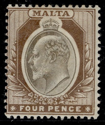 malta-edvii-sg43-4d-blackish-brown-brown-m-mint-cat-25