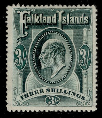 falkland-islands-edvii-sg49-3s-green-m-mint-cat-190