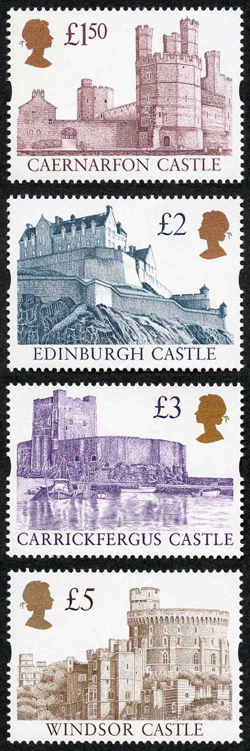 sg1997-1993-1996-castle-set-4-values-very-fine-u-m