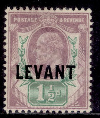 british-levant-edvii-sg-l3a-1d-pale-dull-purple-green-m-mint-cat-25-chalky
