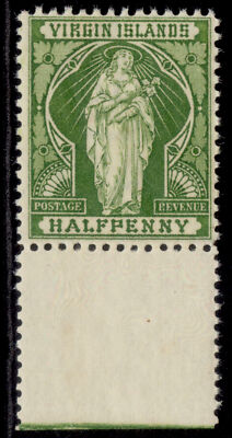 british-virgin-islands-qv-sg43-d-yellow-green-m-mint