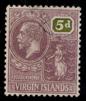british-virgin-islands-gv-sg97-5d-dull-purple-olive-fine-used-cat-48