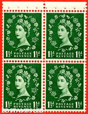 sg-517m-sb60-1d-green-an-unmounted-mint-complete-booklet-pane-of-4-b83805