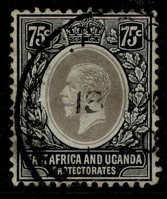 east-africa-and-uganda-gv-sg52b-75c-blue-green-olive-fine-used