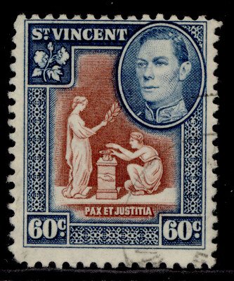 st-vincent-gvi-sg174-60c-red-brown-blue-fine-used