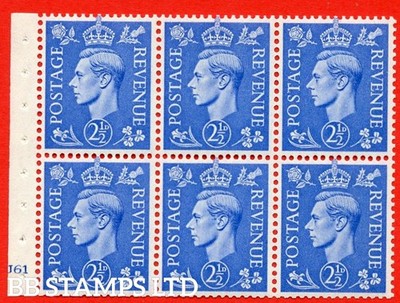 sg-489f-qb33-2d-blue-a-fine-mounted-mint-complete-cylinder-pane-of-b49456