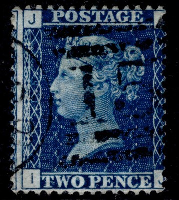 gb-qv-sg47-2d-dp-blue-plate-15-used-cat-22-ij