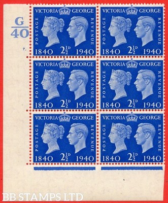 sg-483-qcom6-b-2d-ultramarine-an-unmounted-mint-control-block-of-6-b94979