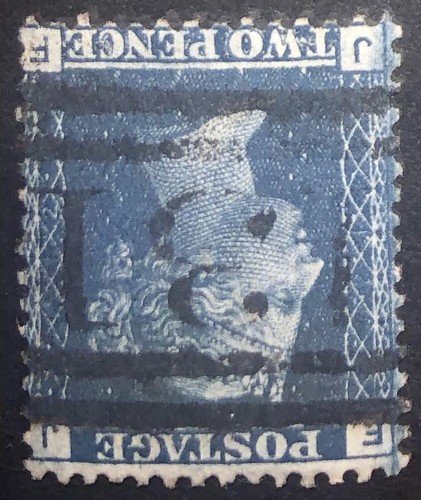 sg45wi-2d-plate-12-inverted-watermark-very-good-used-edinburgh-131-scarce