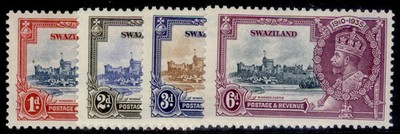 swaziland-gv-sg21-24-1935-silver-jubilee-set-m-mint-cat-12