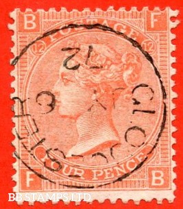 sg-94-j59-fb-4d-vermilion-plate-12-a-fine-6th-july-1872-glouc-b94234